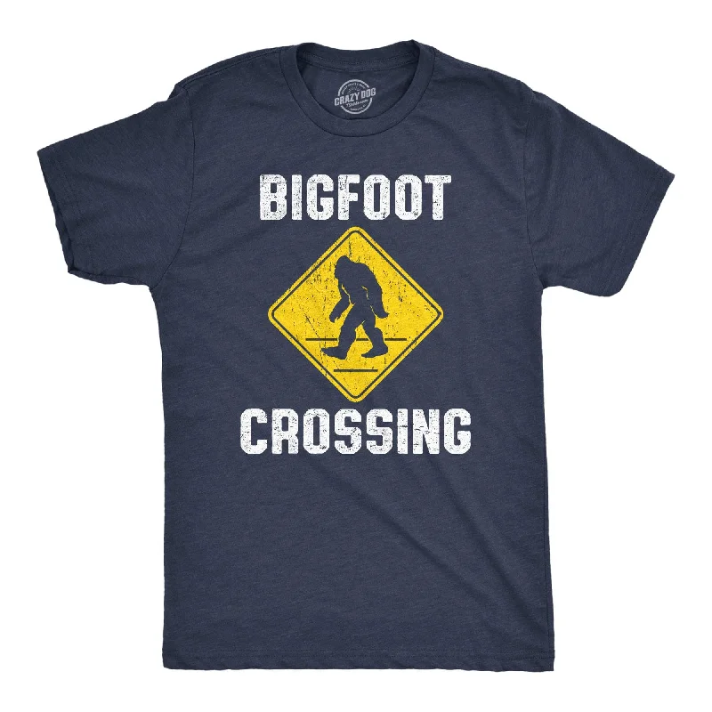 Bigfoot Crossing Men's T Shirt