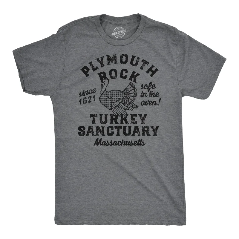 Plymouth Rock Turkey Sanctuary Men's T Shirt