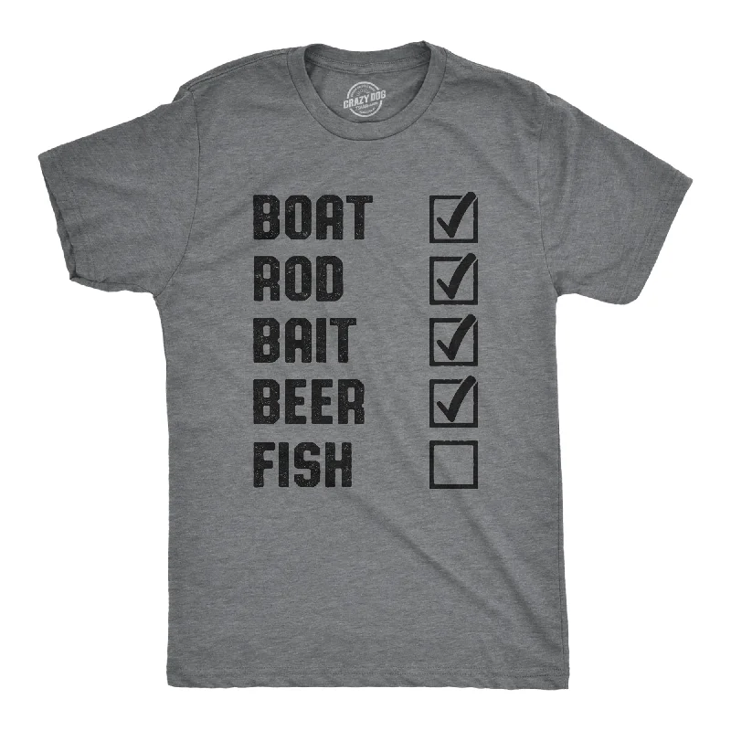 Fishing List Men's T Shirt