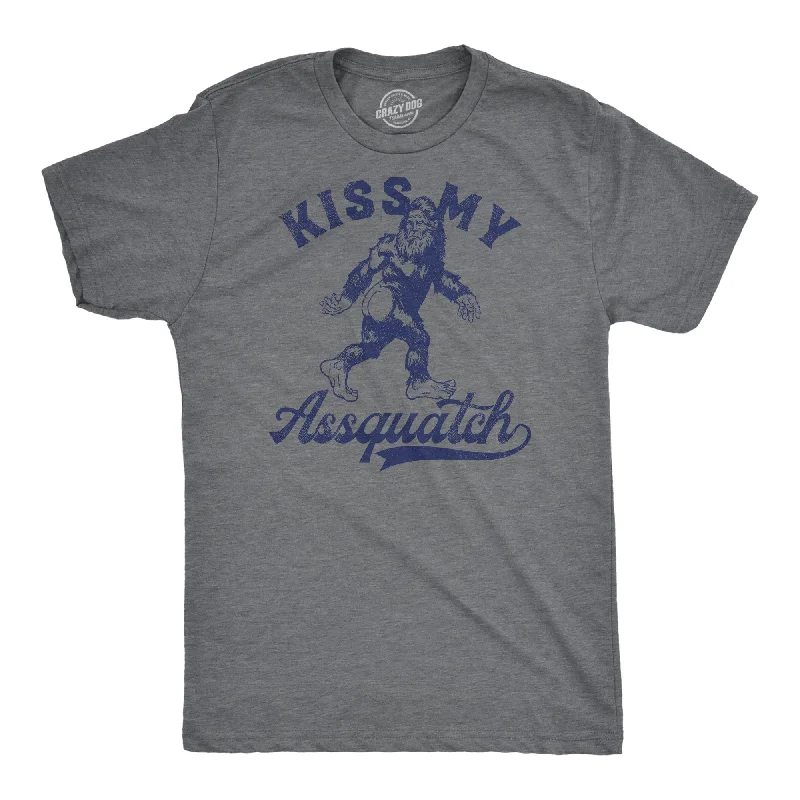 Kiss My Assquatch Men's T Shirt