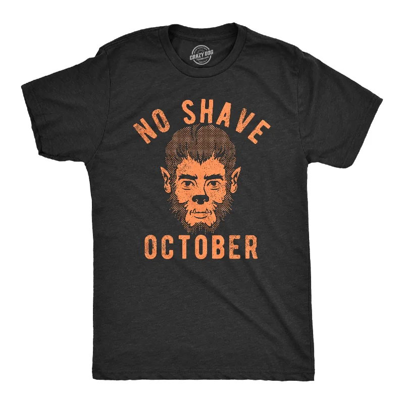 No Shave October Men's T Shirt