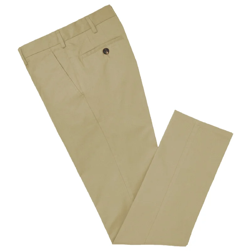 Terrance Sand Cotton Trouser