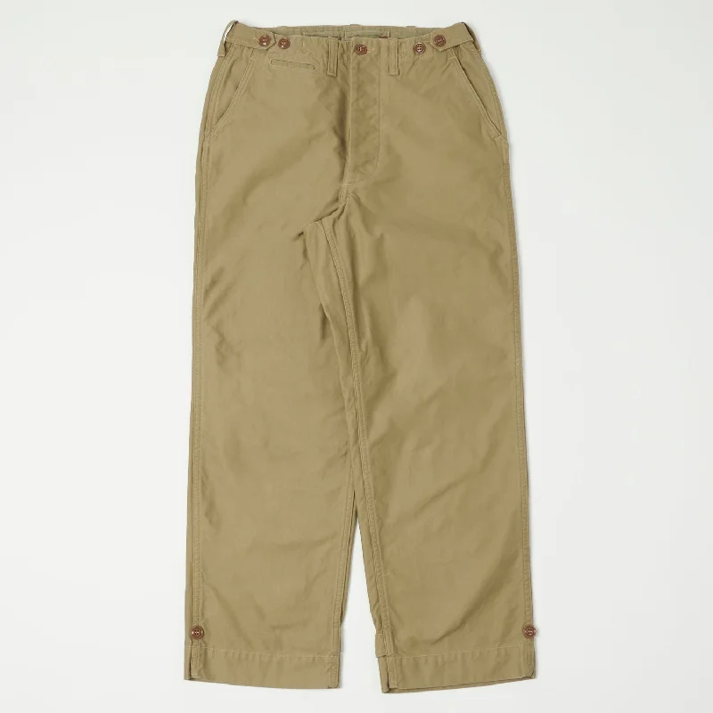 Freewheelers 2332005 'M-1943' Trouser -Dark Tan