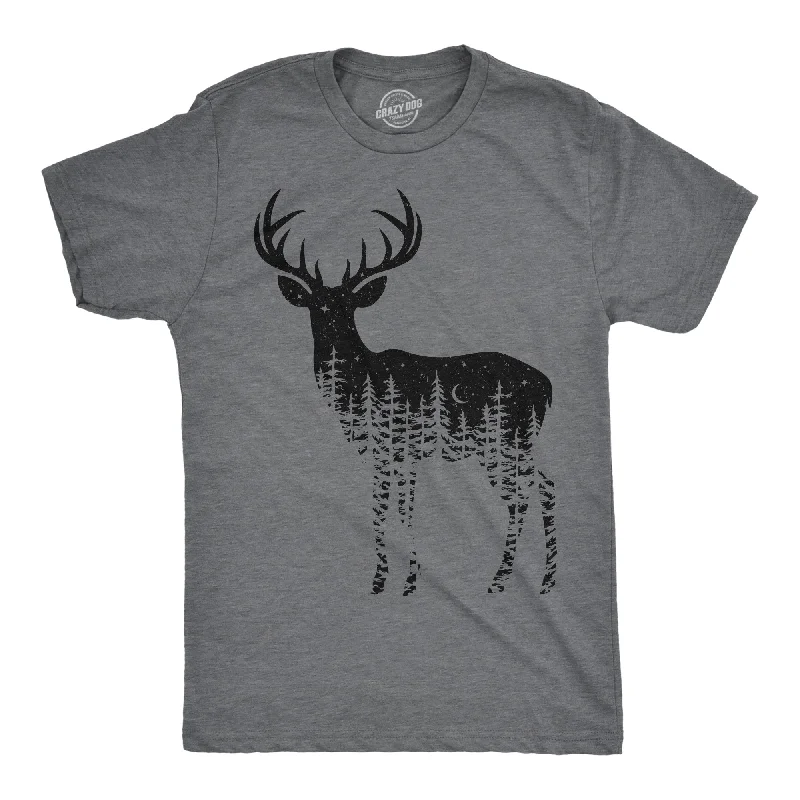 Deer Silhouette Men's T Shirt