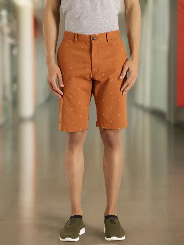 Men Printed Cotton Shorts