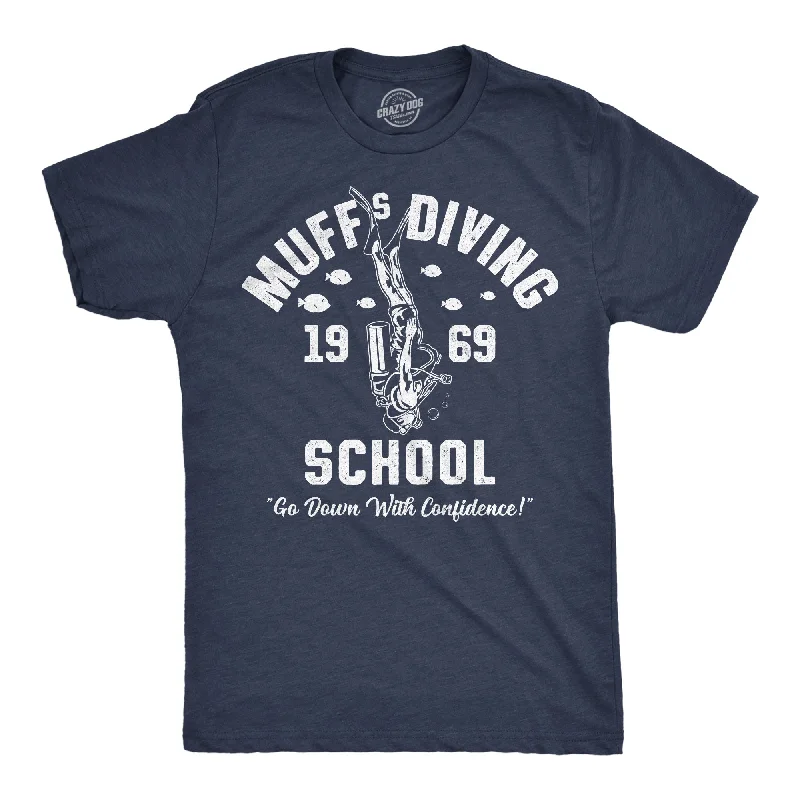 Muffs Diving School Men's T Shirt