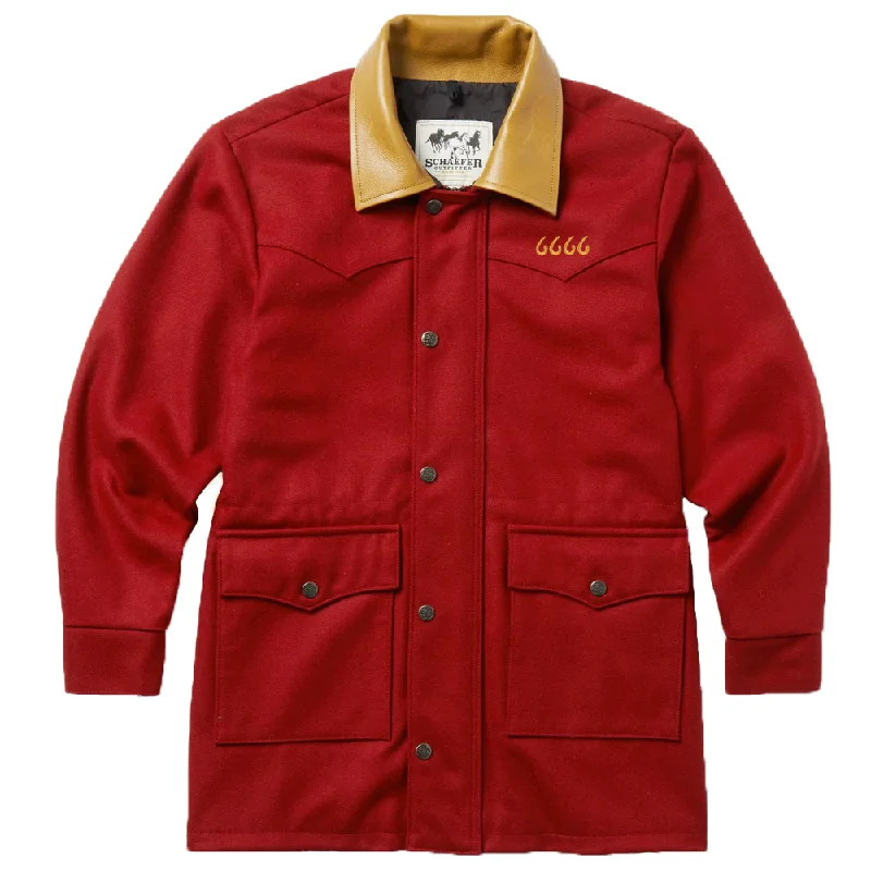 Schaefer Women's Wool Big Country Rancher- Red