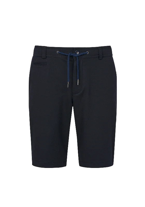 Bugatti Flexcity Drawstring Shorts, Dark Blue