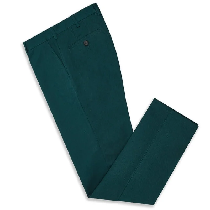 Terrance Green Cotton Trouser