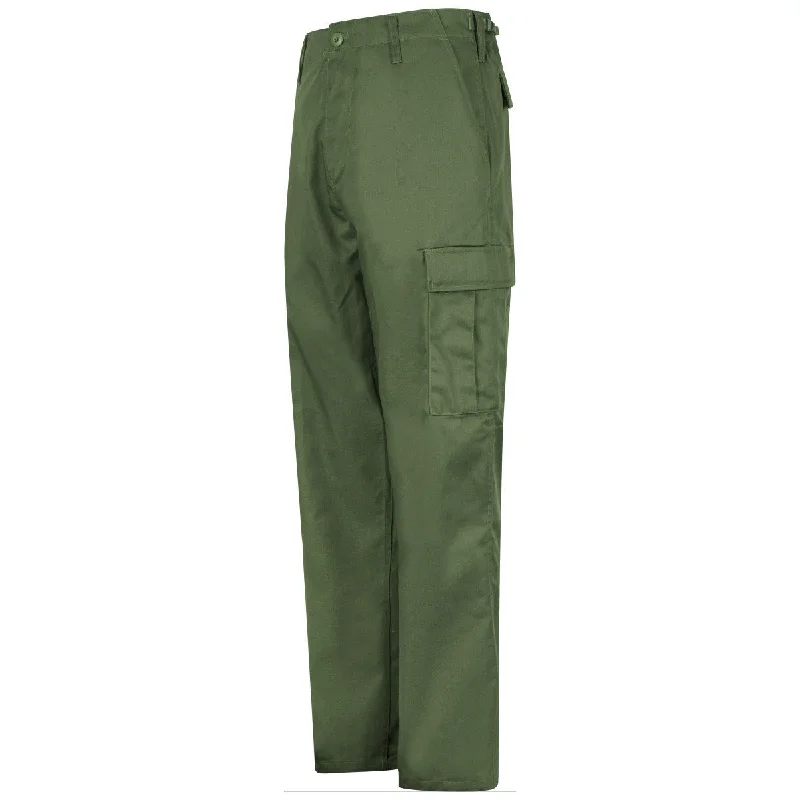 Mil-Tec BDU Ranger Combat Trousers Olive Green