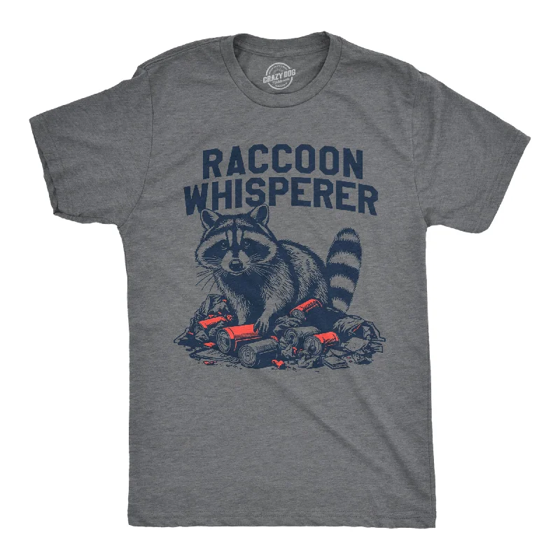 Raccoon Whisperer Men's T Shirt