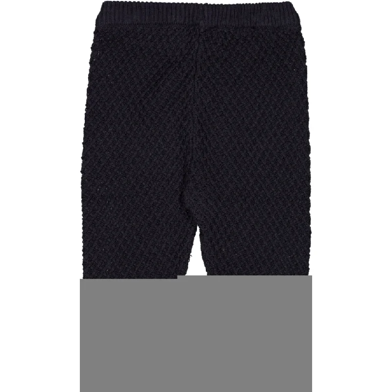 Knit Trousers Lio - midnight blue