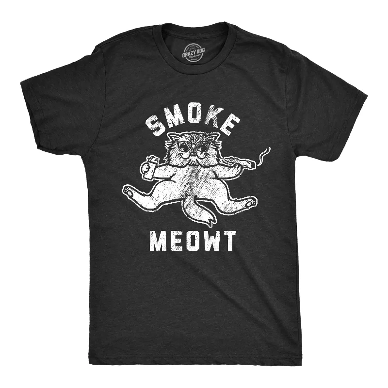 Smoke Meowt Men's T Shirt