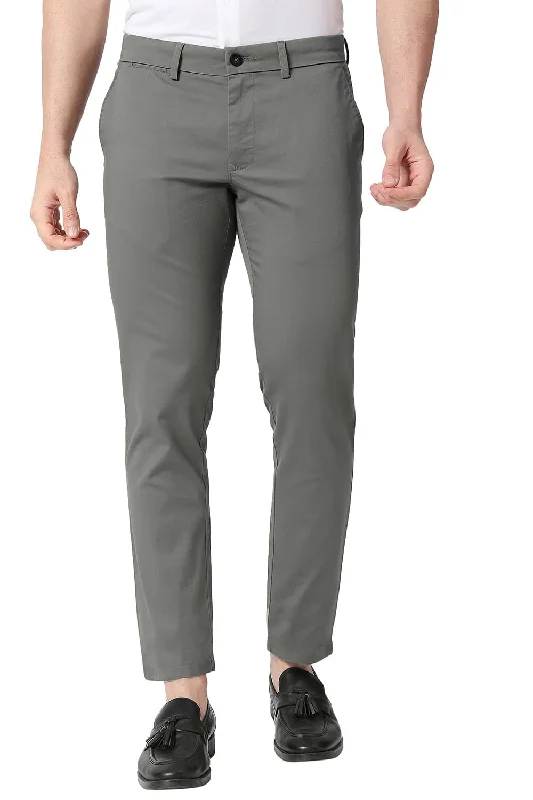 Skinny Fit Cotton Stretch Trousers