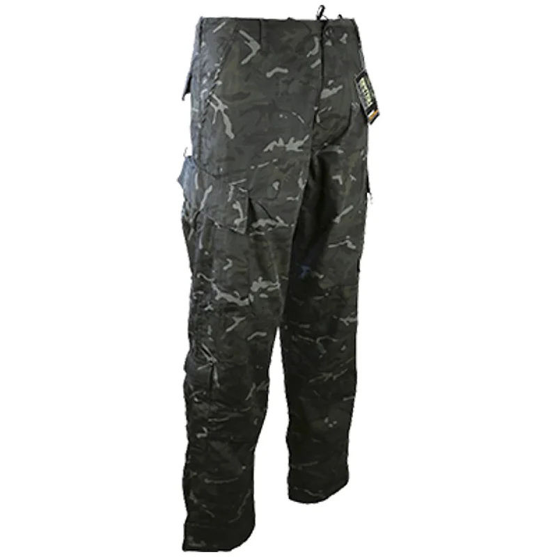 Kombat Tactical ACU Trousers Black Camo