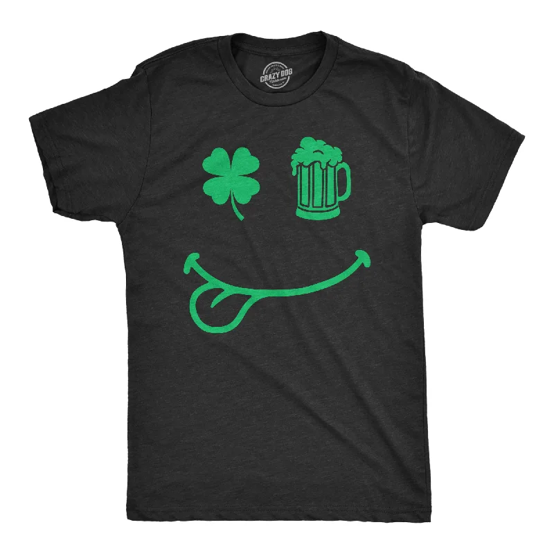 St Pat Smile Men's T Shirt