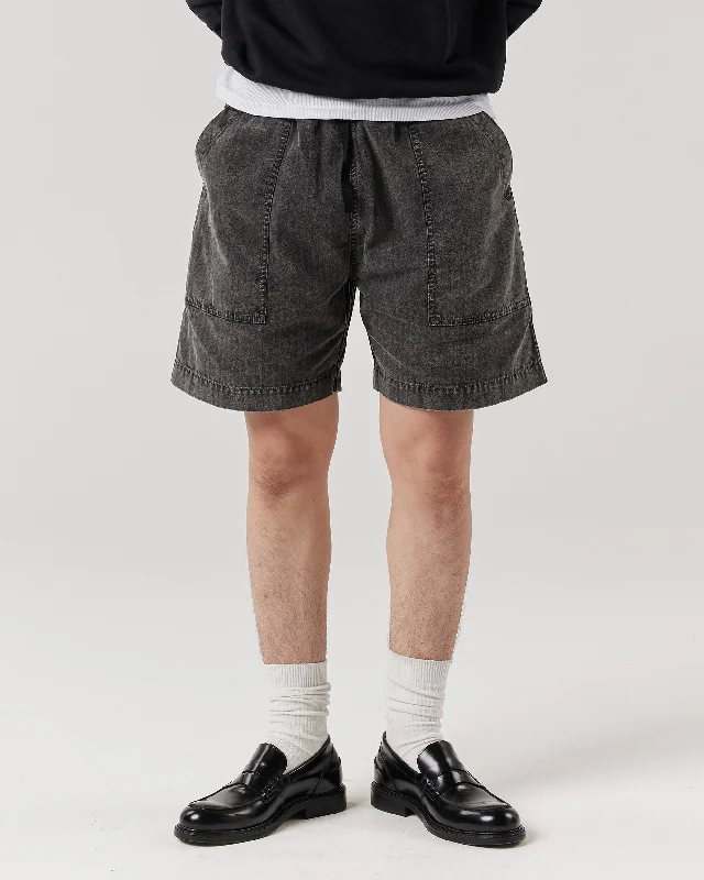 Everyday Fatigue Short - Washed Black