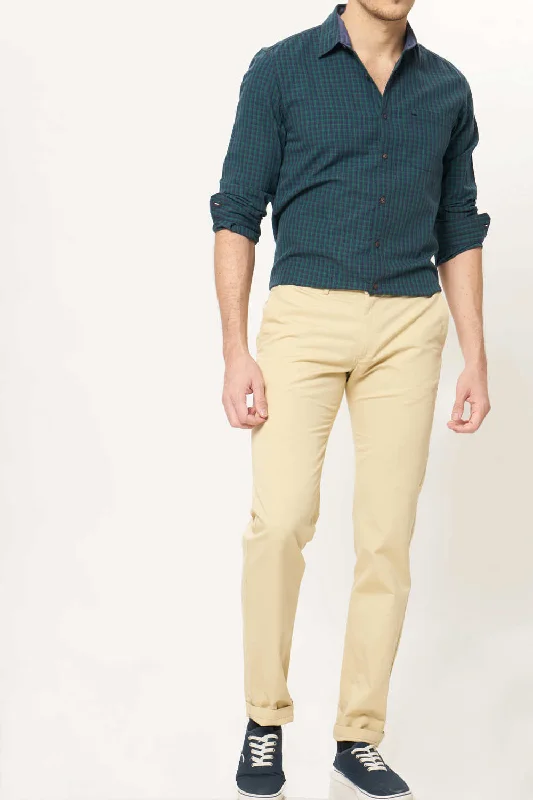 Slim Fit Cotton Trouser