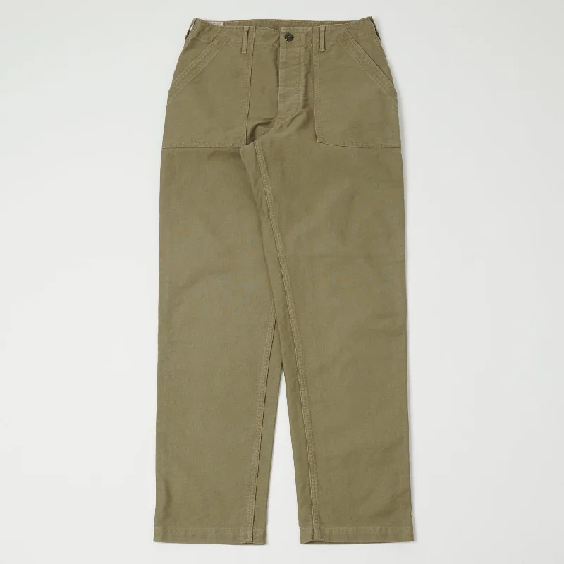 Freewheelers 2322005 Military Utility Trouser - Khaki Beige