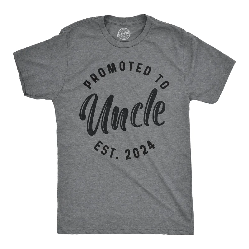 Promoted To Uncle 2024 Men's T Shirt