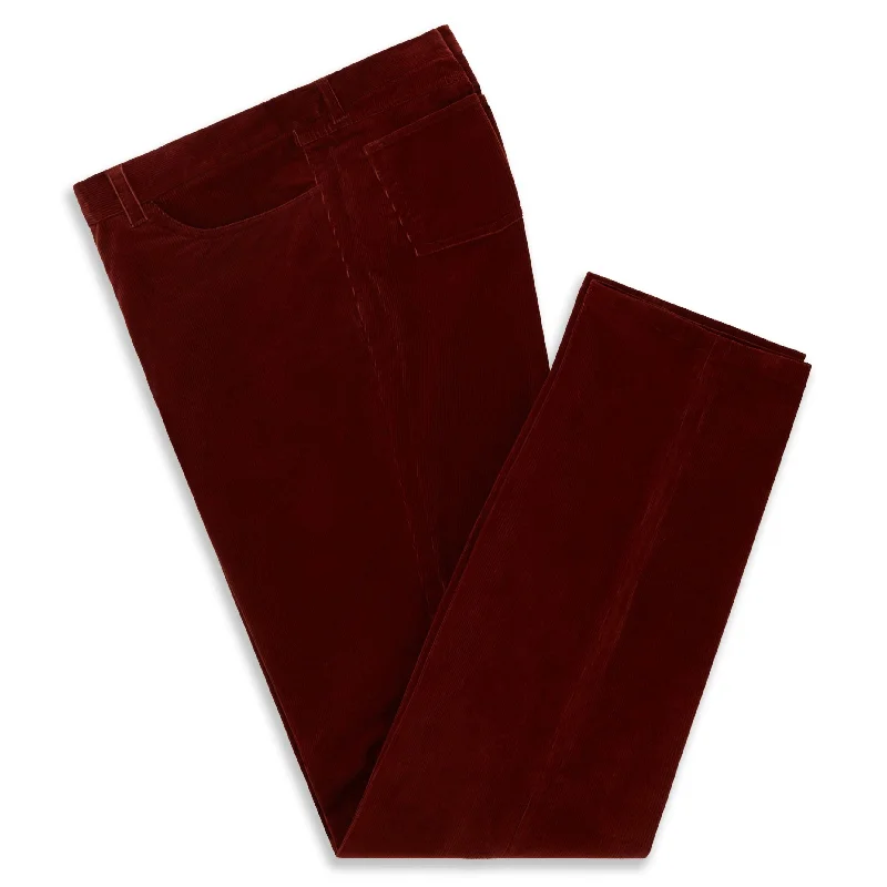 Trent Rust Corduroy Trousers