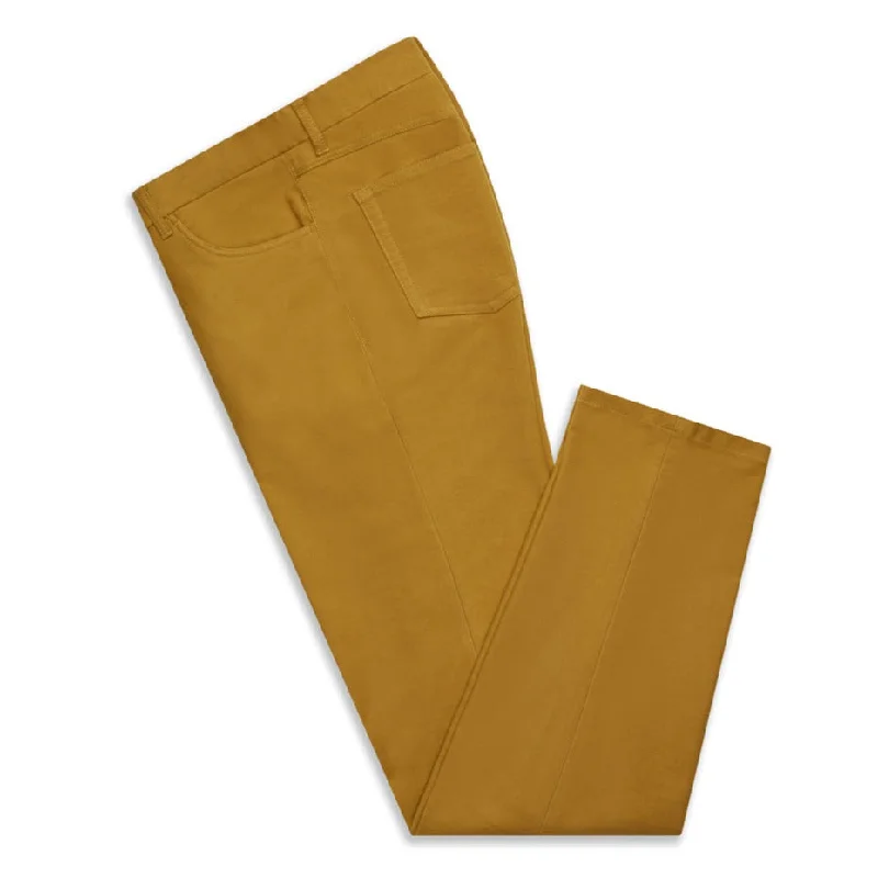 Trent Ochre Moleskin Trousers