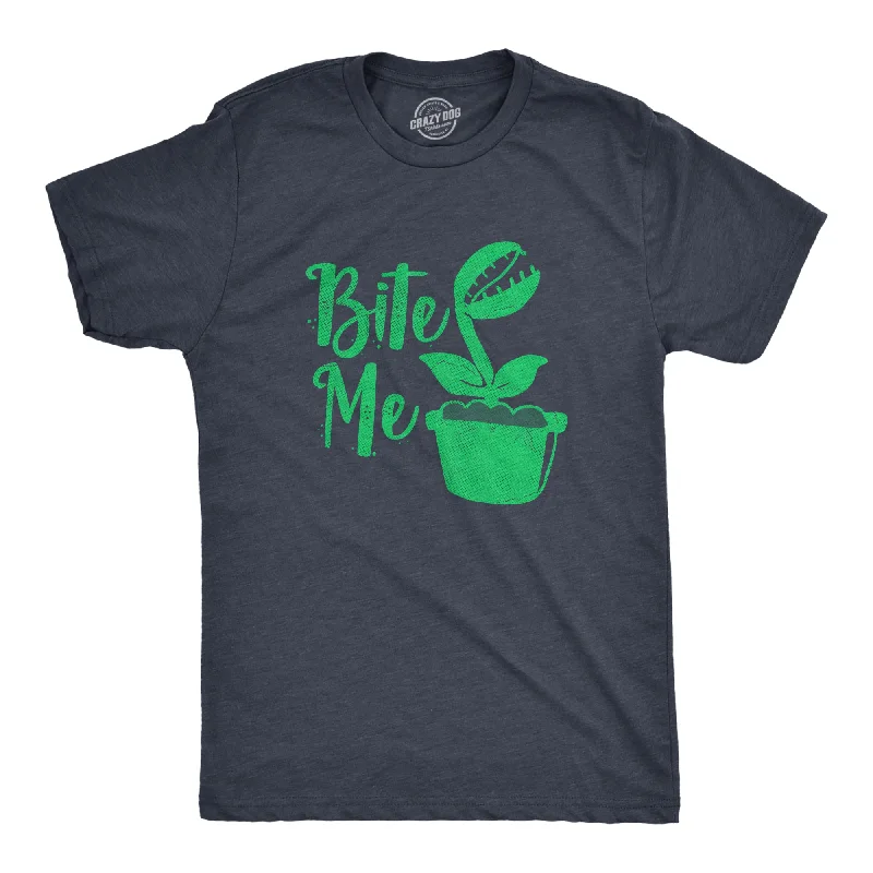 Bite Me Plants Men's T Shirt