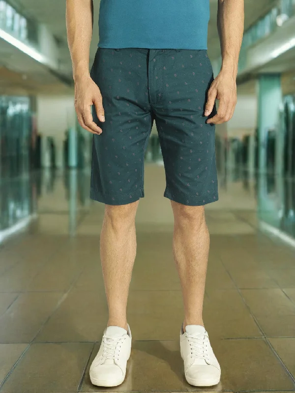 Men Printed Cotton Shorts