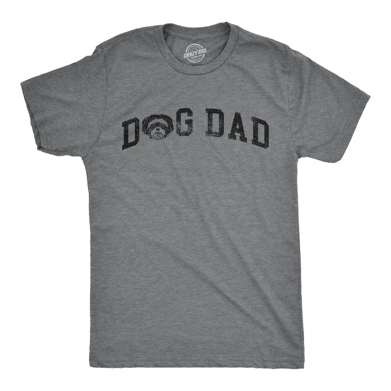 Dog Dad Shih Tzu Men's T Shirt