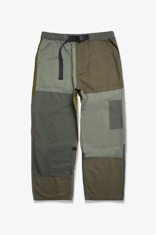 Blacksmith - Ripstop Patchwork Pants - Olive