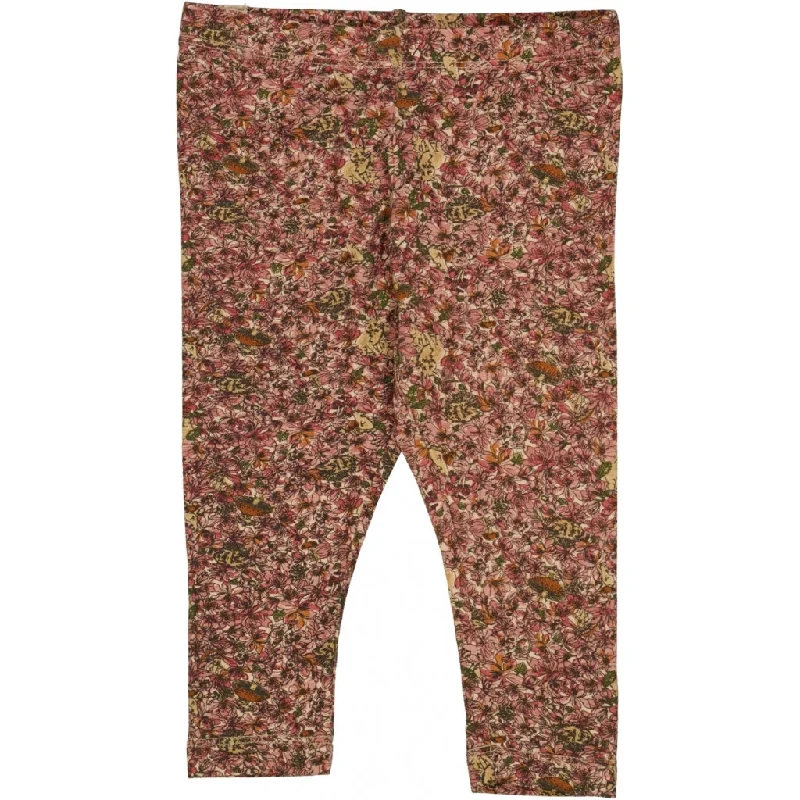 Jersey Leggings - flowers and animals