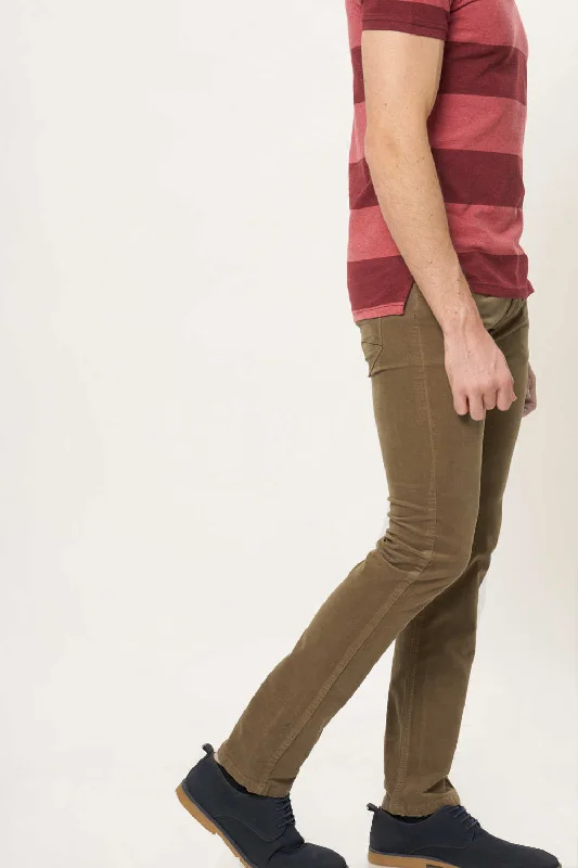 Skinny Fit Corduroy Stretch Trouser