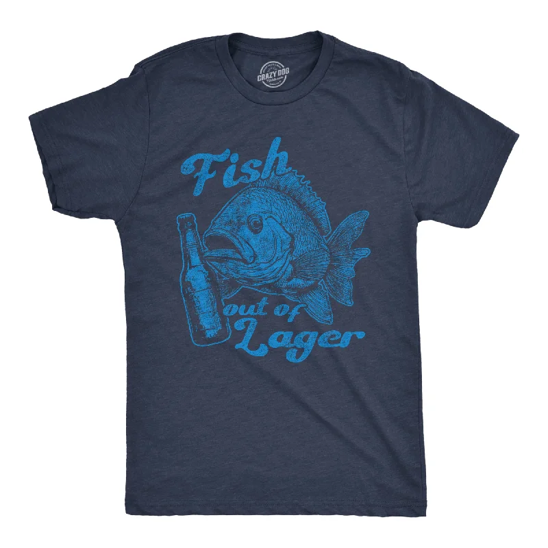 Fish Out Of Lager Men's T Shirt