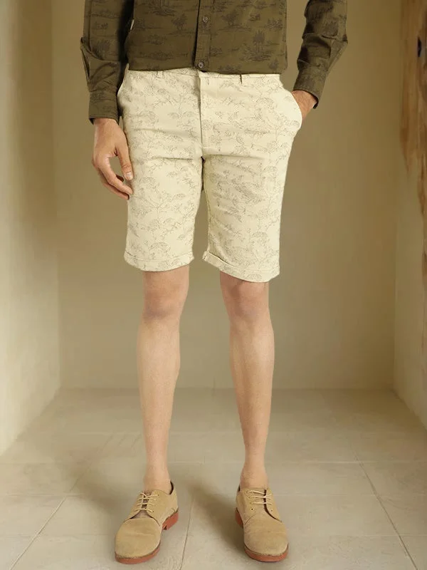 Men Printed Cotton Shorts