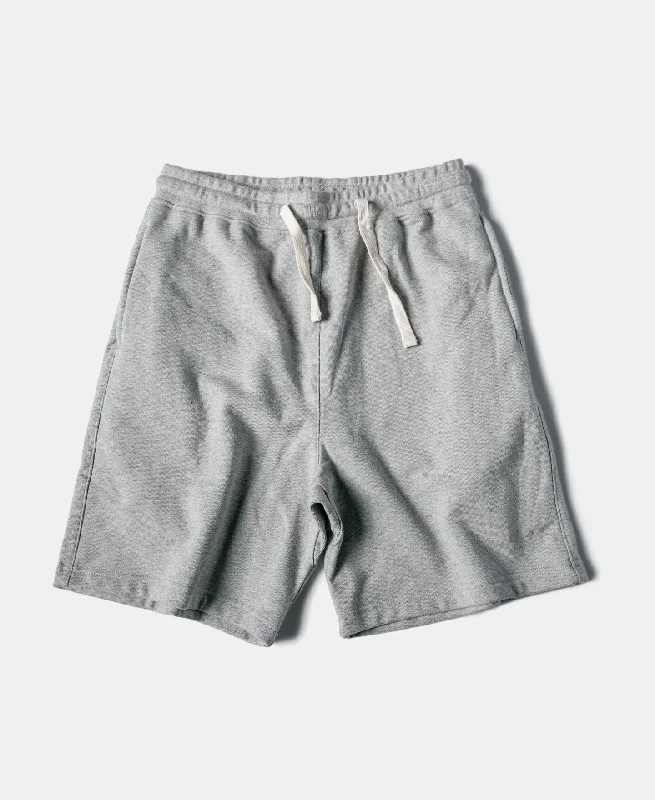 15 oz French Terry Sweat Shorts - Gray