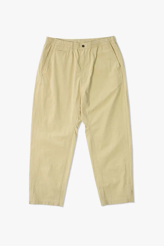 Outstanding & Co. - Shirred Waist Pants - Beige