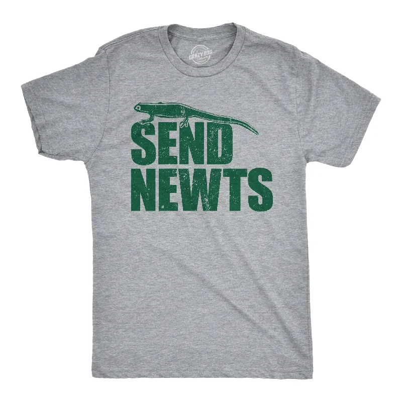 Send Newts Men's T Shirt