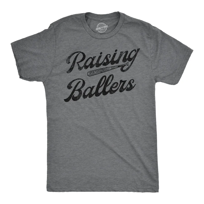 Raising Ballers Men's T Shirt