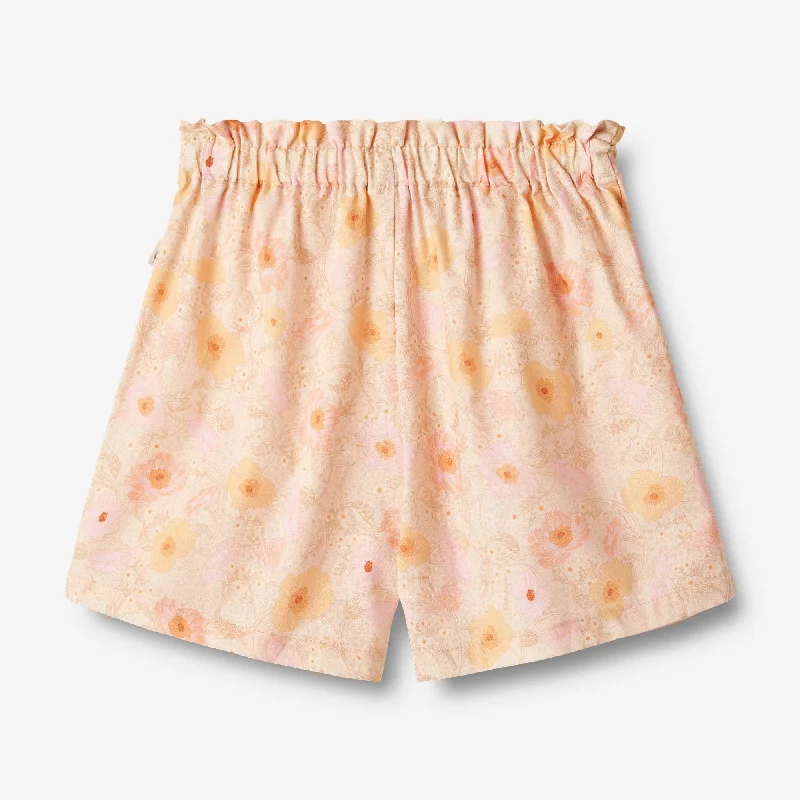 Shorts Silja - alabaster flower bobbles