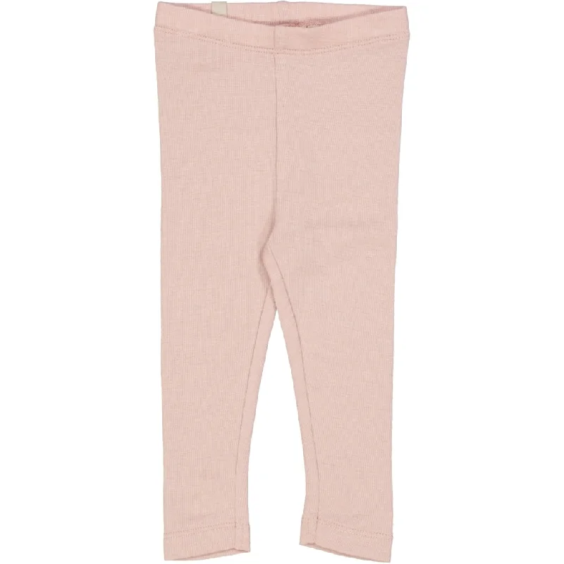 Wool Leggings - rose powder