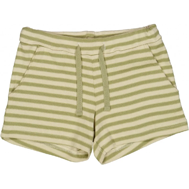 Shorts Walder - green stripe