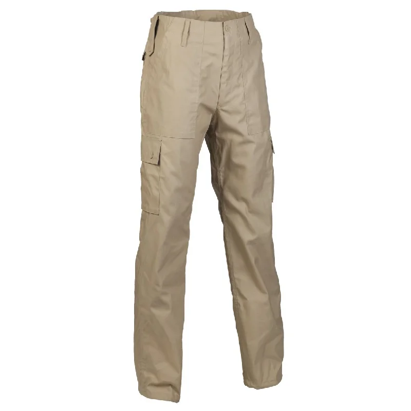 Men's Beige Combat Trousers