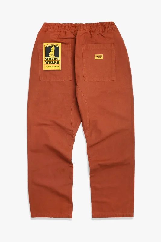 Service Works - Classic Chef Pants - Terracotta