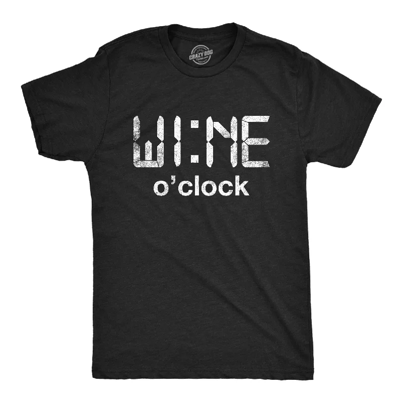 Wine O Clock Men's T Shirt