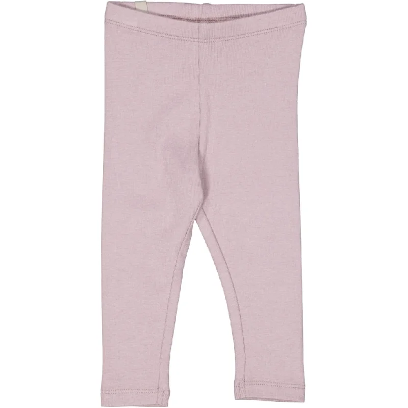 Rib Leggings - dusty lavender