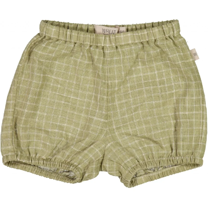 Shorts Olly - green check