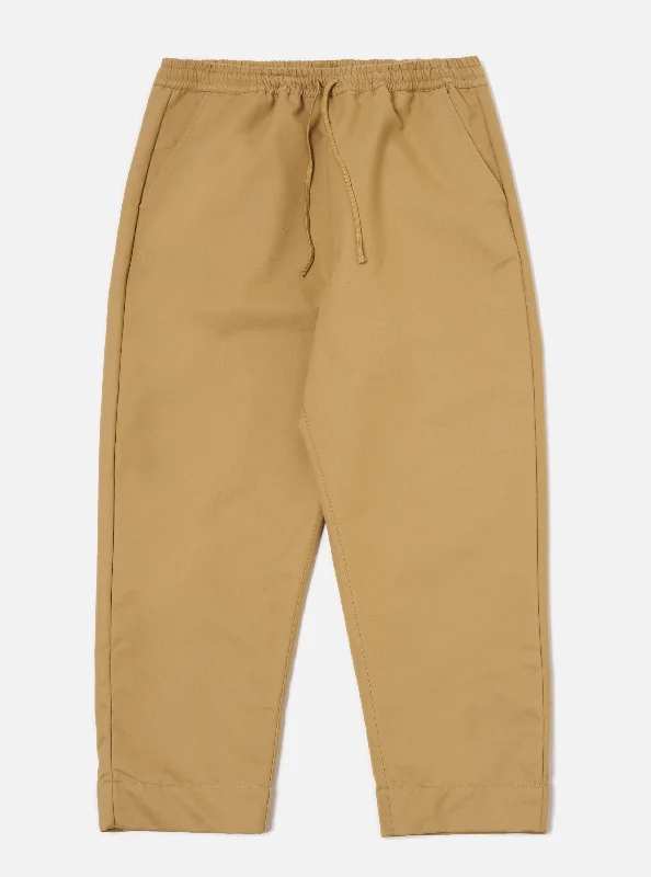 Universal Works Judo Pant in Sand Brushed Polytech