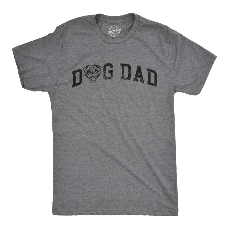 Dog Dad Pug Men's T Shirt