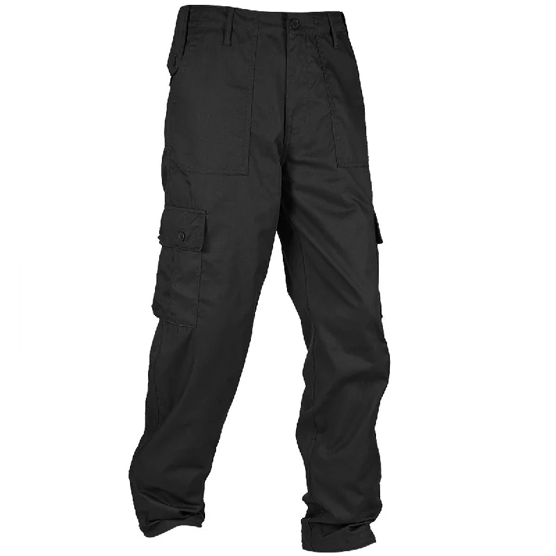 Kombat Black Combat Trousers