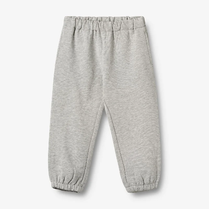 Wheat x Pernille Teisbæk | Sweatpants Kasai - grey melange